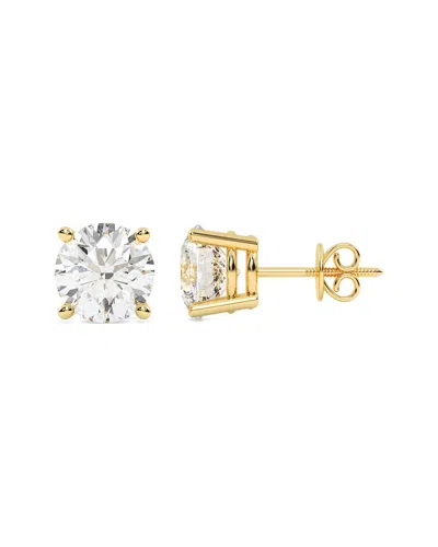Lab Grown Diamonds 14k 6.00 Ct. Tw. Lab-grown Diamond Earrings In Gold