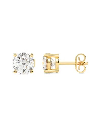 Lab Grown Diamonds 14k 6.00 Ct. Tw. Lab-grown Diamond Earrings In Gold