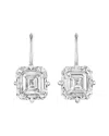 Lab Grown Diamonds 14k 6.00 Ct. Tw. Lab-grown Diamond Earrings In Metallic