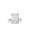 Lab Grown Diamonds 14k 6.00 Ct. Tw. Lab-grown Diamond Ring In Metallic