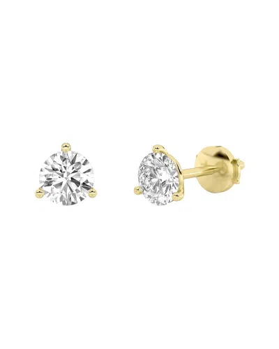 Lab Grown Diamonds 14k 6.00 Ct. Tw. Lab-grown Diamond Earrings In Gold