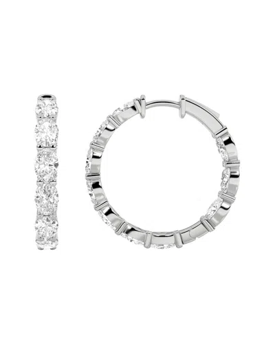 Lab Grown Diamonds 14k 6.00 Ct. Tw. Lab-grown Diamond Inside Out Hoop Earring