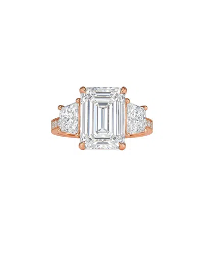 Lab Grown Diamonds 14k 6.20 Ct. Tw. Lab-grown Diamond Ring In Gold