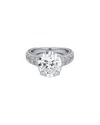 Lab Grown Diamonds 14k 6.20 Ct. Tw. Lab-grown Diamond Ring In Gold