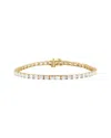 Lab Grown Diamonds 14k 7.05 Ct. Tw. Lab Grown Diamond Bracelet