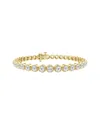 Lab Grown Diamonds 14k 8.04 Ct. Tw. Lab Grown Diamond Bracelet