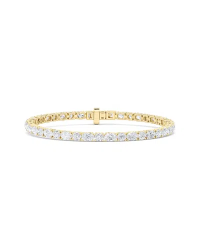 Lab Grown Diamonds 14k 7.00 Ct. Tw. Lab-grown Diamond Bracelet In Gold
