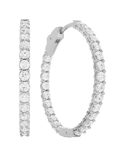 Lab Grown Diamonds 14k 7.00 Ct. Tw. Lab-grown Diamond Earrings In Metallic