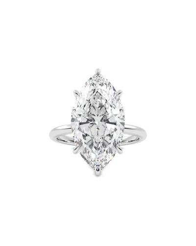 Lab Grown Diamonds 14k 7.00 Ct. Tw. Lab-grown Diamond  Ring In Metallic
