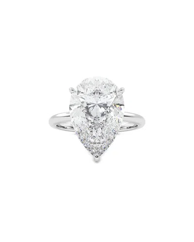 Lab Grown Diamonds 14k 7.00 Ct. Tw. Lab-grown Diamond  Ring In Metallic
