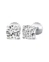 Lab Grown Diamonds 14k 7.00 Ct. Tw. Lab-grown Diamond Studs No Color In Metallic