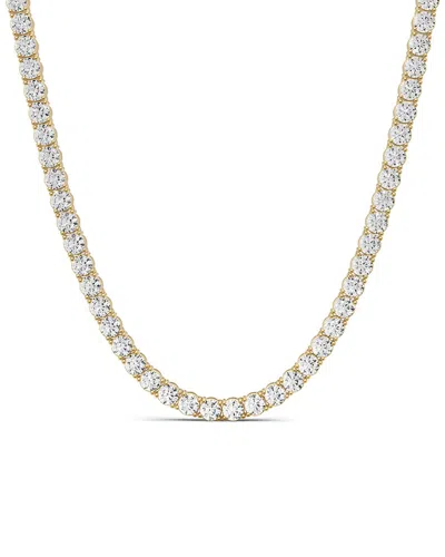 Lab Grown Diamonds 14k 7.00 Ct. Tw. Lab-grown Diamond Tennis Necklace