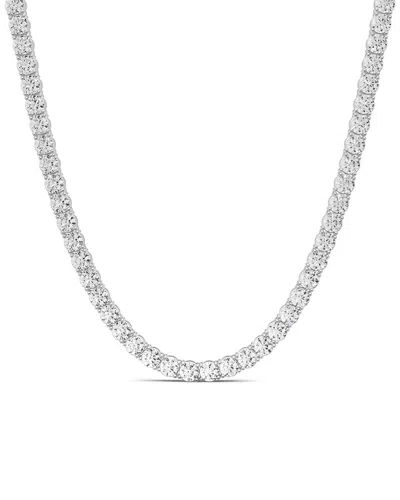 LAB GROWN DIAMONDS 14K 7.00 CT. TW. LAB-GROWN DIAMOND TENNIS NECKLACE