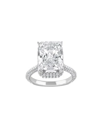 Lab Grown Diamonds 14k 7.00 Ct. Tw. Lab-grown Diamond Engagement Ring In Purple