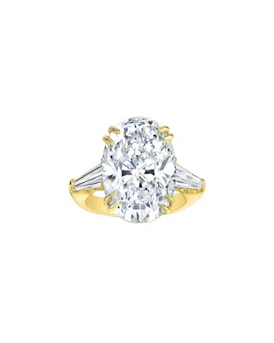 Lab Grown Diamonds 14k 7.20 Ct. Tw. Lab-grown Diamond Ring In Gold