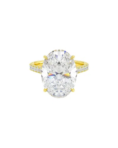 Lab Grown Diamonds 14k 7.30 Ct. Tw. Lab-grown Diamond Ring In Yellow
