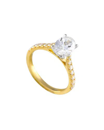 Lab Grown Diamonds 14k 7.34 Ct. Tw. Lab-grown Diamond Ring