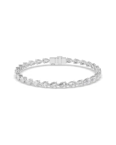 Lab Grown Diamonds 14k 7.50 Ct. Tw. Lab-grown Diamond Bracelet In Metallic