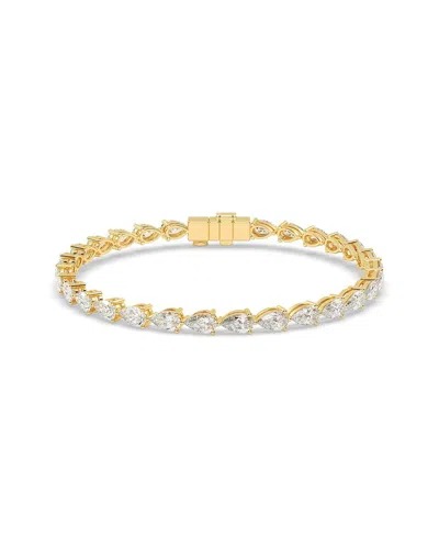 Lab Grown Diamonds 14k 7.50 Ct. Tw. Lab-grown Diamond Bracelet In Gold
