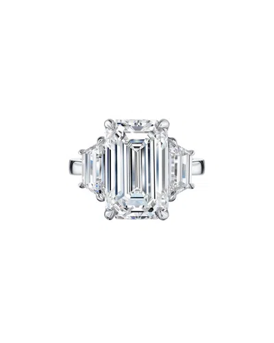 Lab Grown Diamonds 14k 7.60 Ct. Tw. Lab-grown Diamond Ring In Metallic