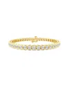 Lab Grown Diamonds 14k 8.04 Ct. Tw. Lab Grown Diamond Bracelet