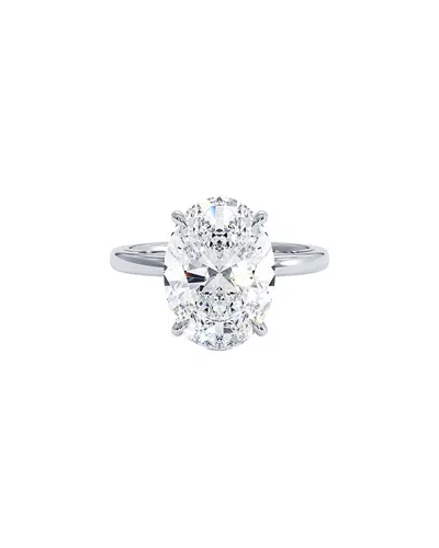 Lab Grown Diamonds 14k 8.00 Ct. Tw. Lab-grown Diamond Ring In Metallic