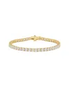 Lab Grown Diamonds 14k 10.00 Ct. Tw. Lab-grown Diamond Tennis Bracelet