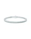 Lab Grown Diamonds 14k 8.00 Ct. Tw. Lab-grown Diamond Tennis Bracelet In Blue