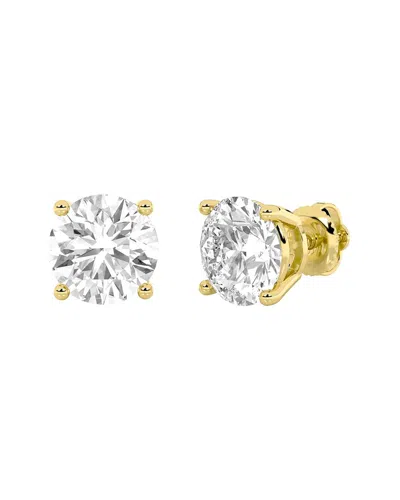 Lab Grown Diamonds 14k 8.00 Ct. Tw. Lab-grown Diamond Earrings In Gold