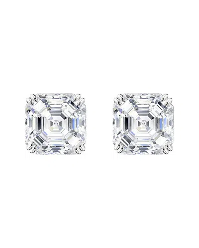 Lab Grown Diamonds 14k 6.00 Ct. Tw. Lab-grown Diamond Earrings In Metallic