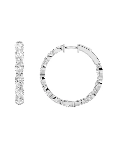 Lab Grown Diamonds 14k 8.00 Ct. Tw. Lab-grown Diamond Inside Out Hoop Earring