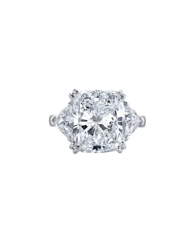 Lab Grown Diamonds 14k 8.20 Ct. Tw. Lab-grown Diamond Ring In Metallic