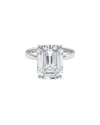 Lab Grown Diamonds 14k 5.00 Ct. Tw. Lab-grown Diamond Wire Basket Ring