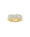 Lab Grown Diamonds 14k 8.25 Ct. Tw. Lab-grown Diamond Eternity Ring