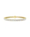 Lab Grown Diamonds 14k 11.00 Ct. Tw. Lab-grown Diamond Bracelet In Gold
