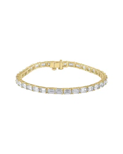 Lab Grown Diamonds 14k 9.00 Ct. Tw. Lab Grown Diamond Bracelet In Gold