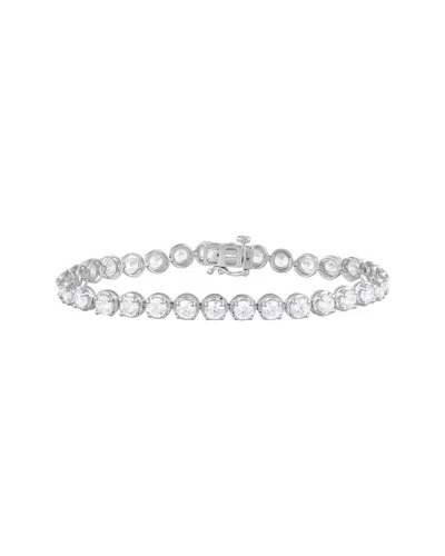 Lab Grown Diamonds 14k 9.00 Ct. Tw. Lab-grown Diamond Tennis Bracelet In White