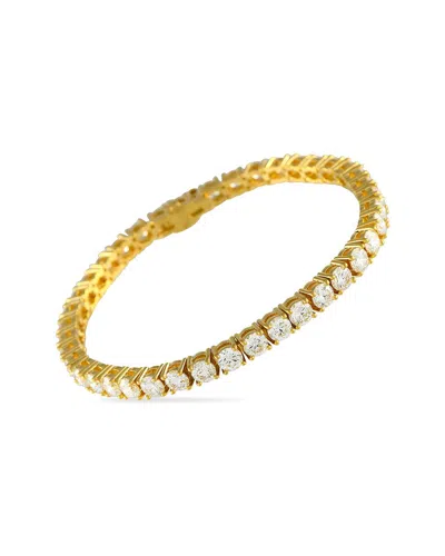 Lab Grown Diamonds 14k Diamond Bracelet In Yellow