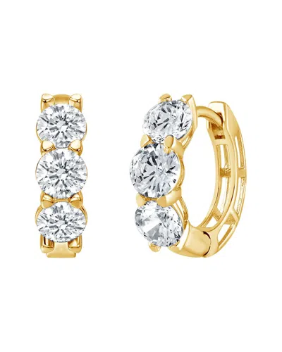 Lab Grown Diamonds 14k Gold 2.00 Ct. Tw. Lab-grown Diamond Hoop Earring