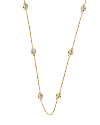 Lab Grown Diamonds 14k Gold 2.00 Ct. Tw. Lab-grown Diamond Station Necklace