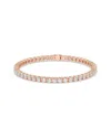 Lab Grown Diamonds 14k Rose Gold 0.00 Ct. Tw. Lab-grown Diamond Bracelet