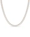 Lab Grown Diamonds 14k Rose Gold 0.00 Ct. Tw. Lab-grown Diamond Necklace In Metallic