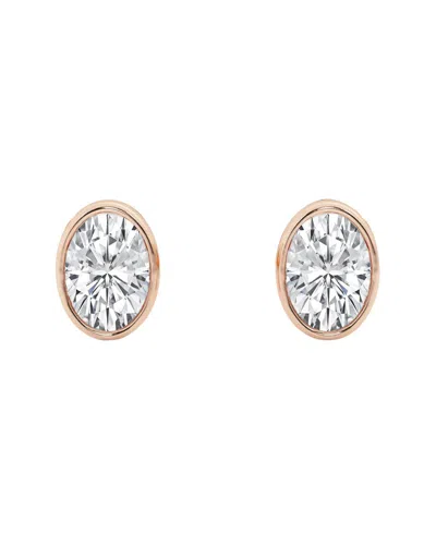 Lab Grown Diamonds 14k Rose Gold 0.50 Ct. Tw. Lab-grown Diamond Studs