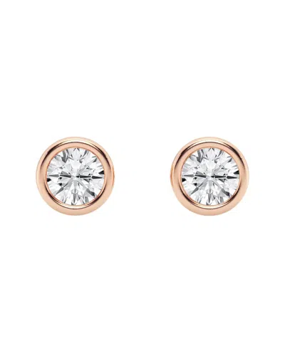 Lab Grown Diamonds 14k Rose Gold 0.50 Ct. Tw. Lab-grown Diamond Studs