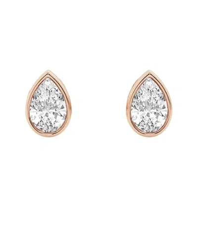 Lab Grown Diamonds 14k Rose Gold 0.50 Ct. Tw. Lab-grown Diamond Studs