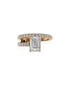 Lab Grown Diamonds 14k Rose Gold 1.00 Ct. Tw. Lab-grown Diamond Ring