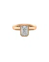 Lab Grown Diamonds 14k Rose Gold 1.00 Ct. Tw. Lab-grown Diamond Ring