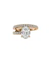 Lab Grown Diamonds 14k Rose Gold 1.00 Ct. Tw. Lab-grown Diamond Ring