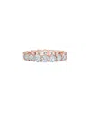 Lab Grown Diamonds 14k Rose Gold 1.00 Ct. Tw. Lab-grown Diamond Ring