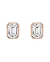 Lab Grown Diamonds 14k Rose Gold 1.00 Ct. Tw. Lab-grown Diamond Studs